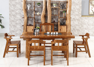 美益系列_中式實(shí)木茶幾