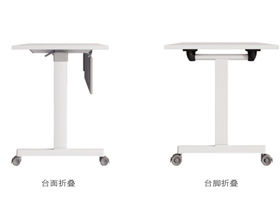 白色折疊培訓(xùn)桌椅