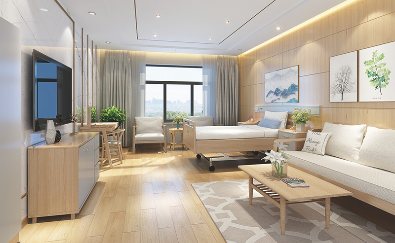 醫院住院部單人套間病房家具